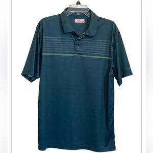 Men's Grand Slam Classic-Fit Solid Golf Polo Large